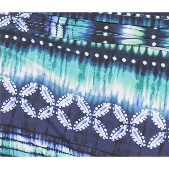 Bleu Rod Beattie Sun Sea & Sand Sarong Hipster Bikini Bottom 4 Navy NWT - Picture 4 of 7